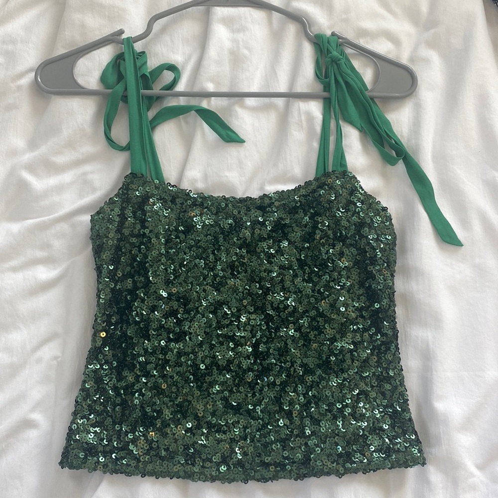 Free people sequin top